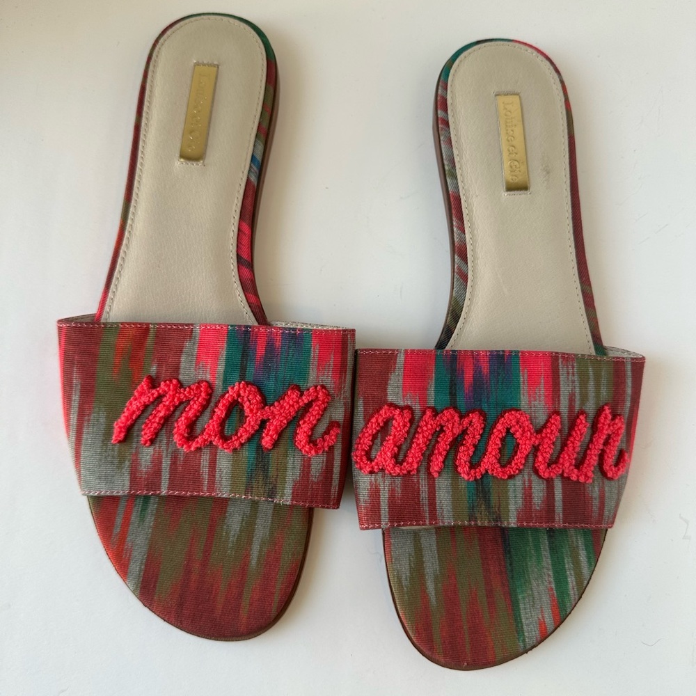 Louise et cie mon amour Multicolor Slide Sandals